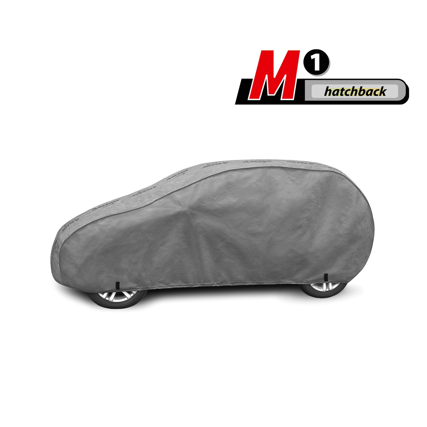 Husă pentru mașină Kegel Mobile mărimea M1 gri pentru Hatchback 355-380 cm