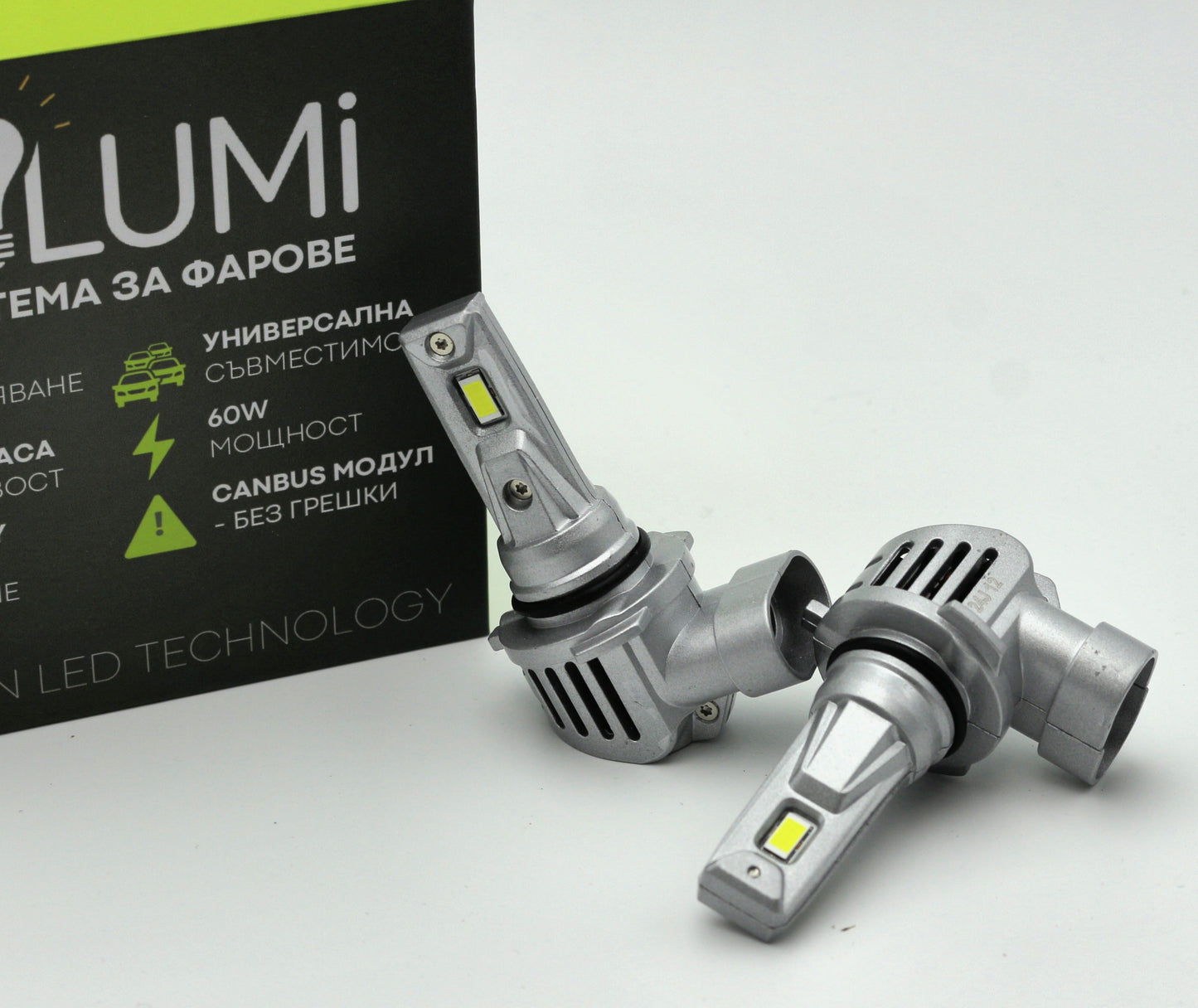 Sistem LED pentru faruri HB4 - PLUG & PLAY - BRILUMI EVOLVE - 60W - CANBUS 6000K