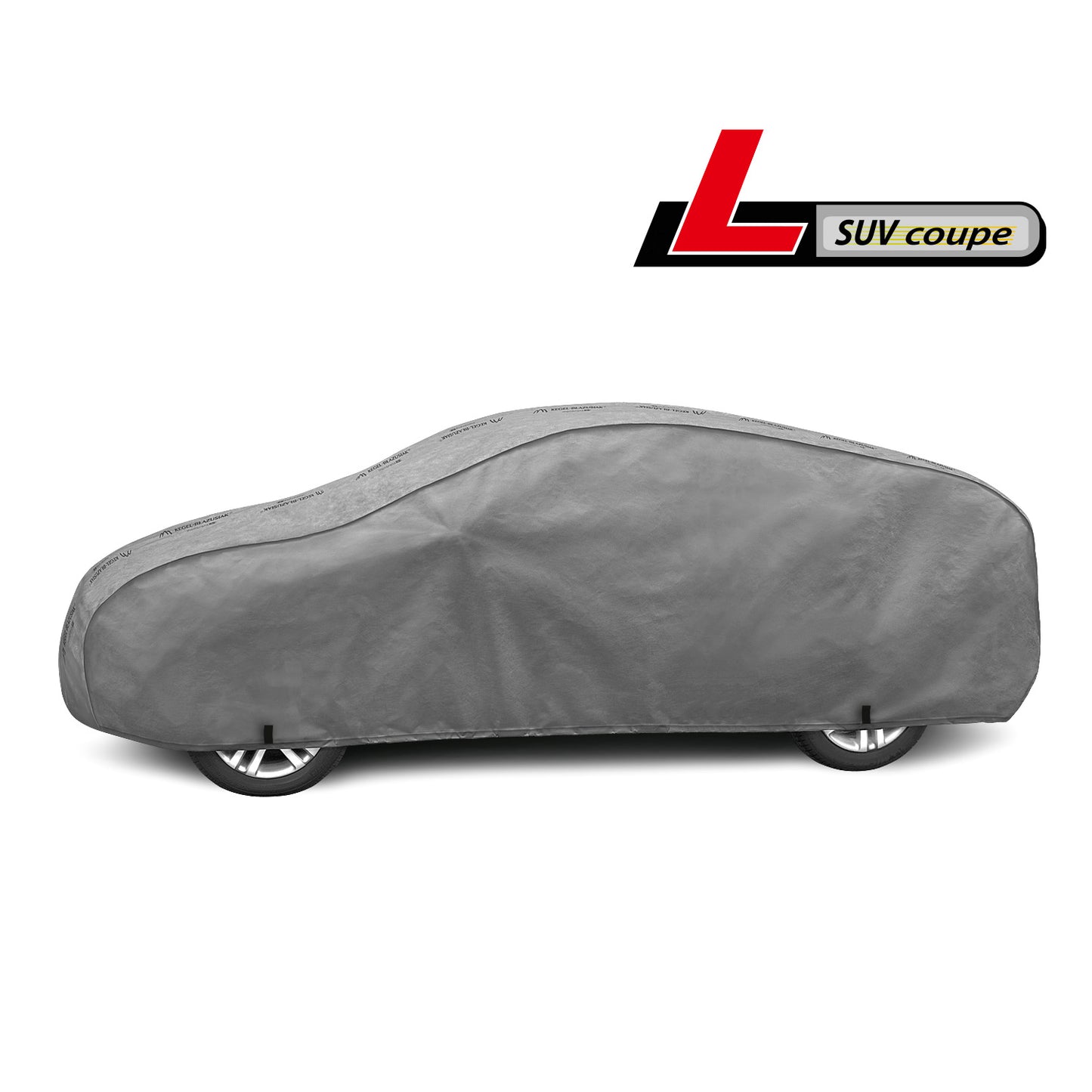 Husă pentru mașină Kegel Mobile mărimea L gri pentru SUV Coupe 450-475 cm