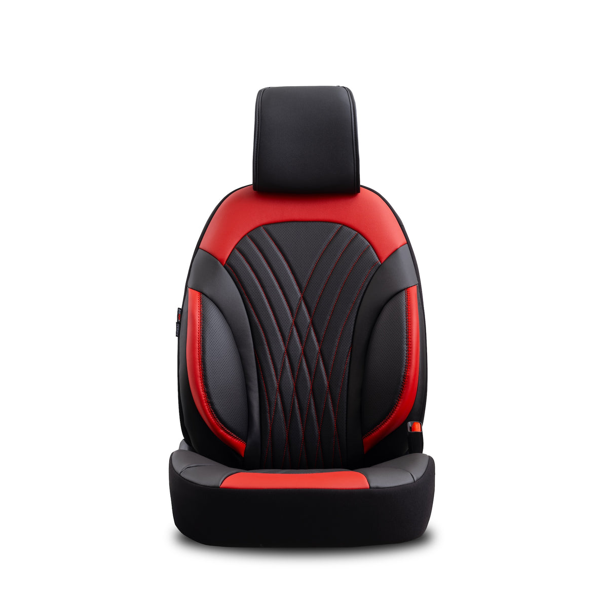 Set huse Progressive 104 – negru/roșu, pentru scaunele din față și din spate