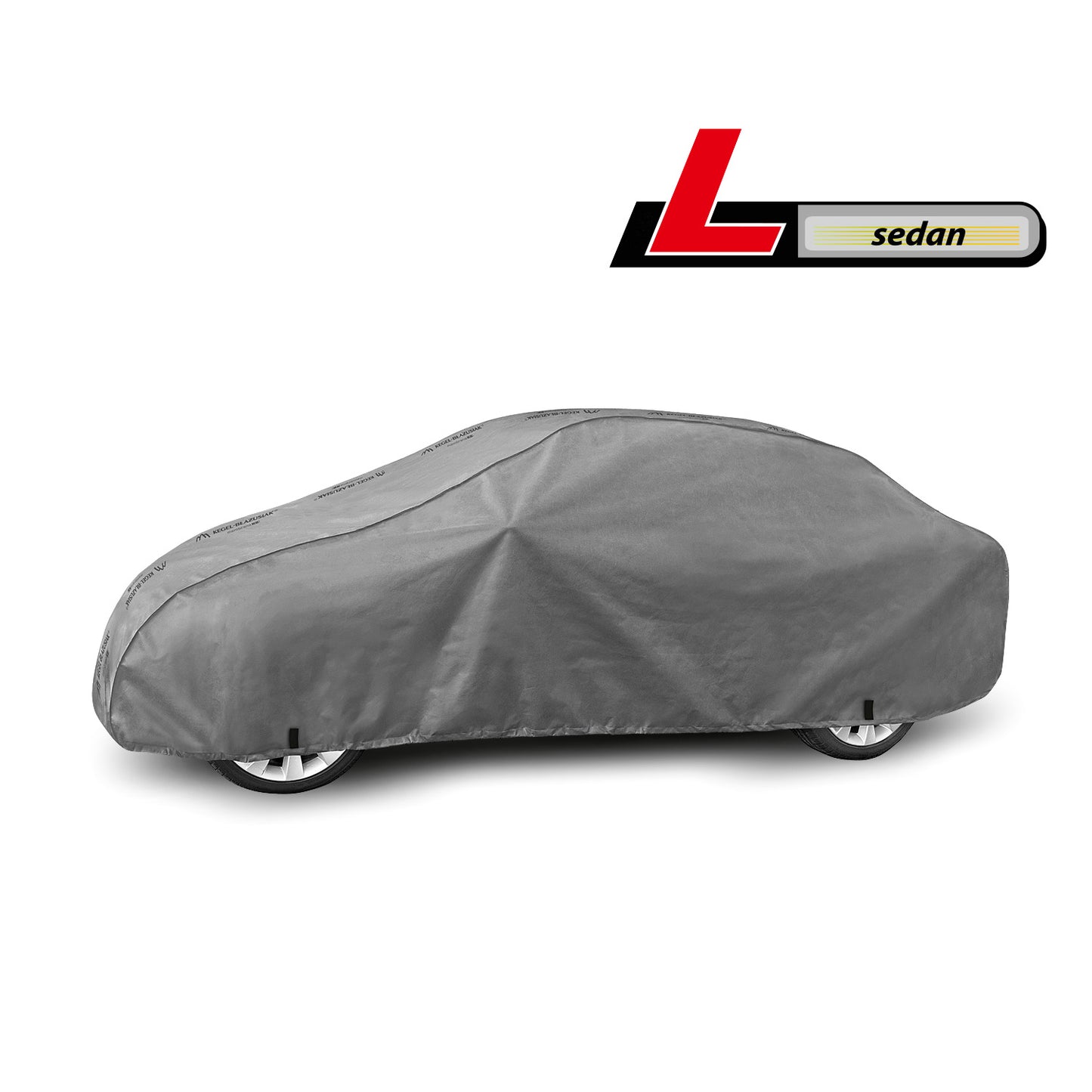 Husă pentru mașină Kegel Mobile mărimea L gri pentru Sedan 425-470 cm