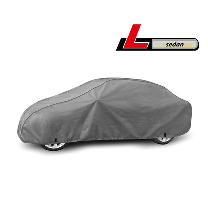 Husă pentru mașină Kegel Mobile mărimea L gri pentru Sedan 425-470 cm