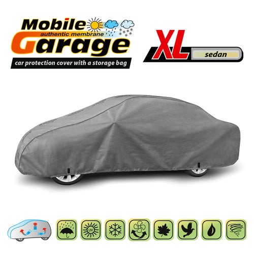 Husă pentru mașină Kegel Mobile mărimea XL gri pentru Sedan 472-500 cm