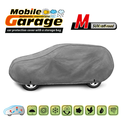 Husă pentru mașină Kegel Mobile mărimea M gri pentru SUV 400-420 cm