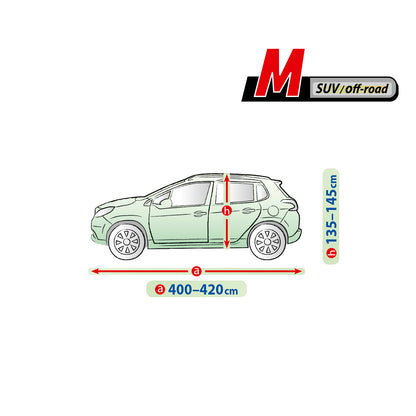 Husă pentru mașină Kegel Mobile mărimea M gri pentru SUV 400-420 cm