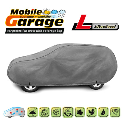 Husă pentru mașină Kegel Mobile mărimea L gri pentru SUV 430-460 cm