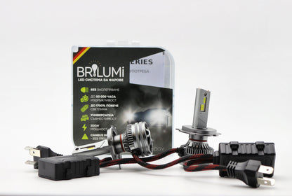 Becuri Bi-LED H4 BRILUMI ZENITH 200W CANBUS 6000K – Lumină Puternică