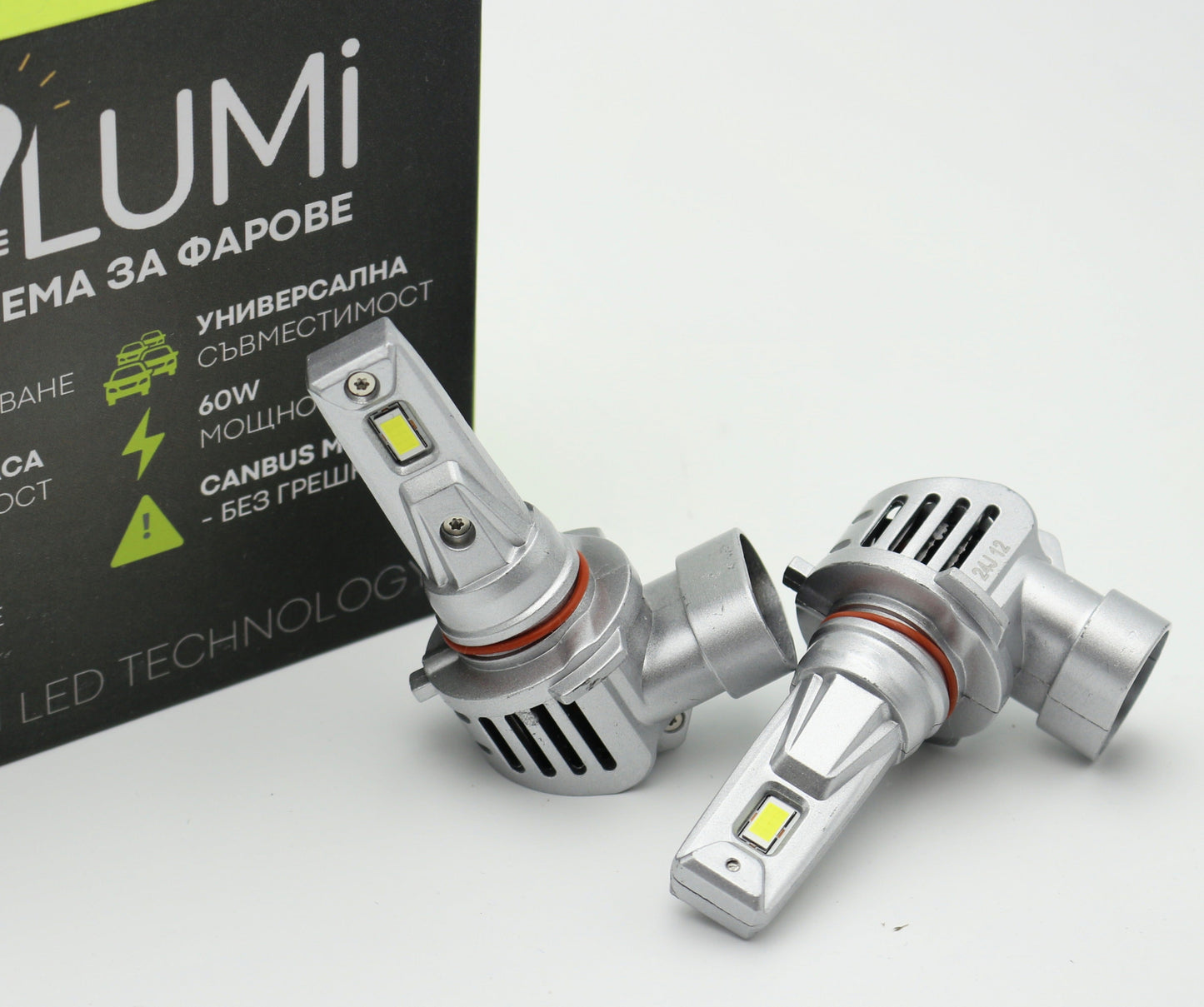 Sistem LED pentru faruri HB3 - PLUG & PLAY - BRILUMI EVOLVE - 60W - CANBUS 6000K