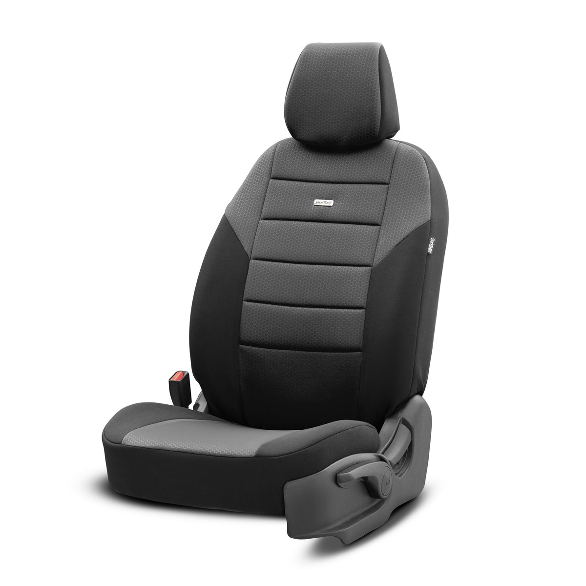 Set huse scaune Selectedfit One 101 – negru, pentru scaunele din față și din spate
