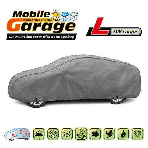 Husă pentru mașină Kegel Mobile mărimea L gri pentru SUV Coupe 450-475 cm