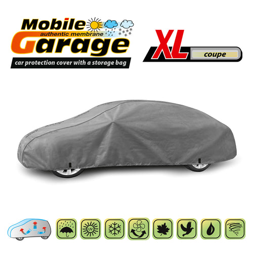 Husă pentru mașină Kegel Mobile mărimea XL gri pentru Coupe 440-480 cm
