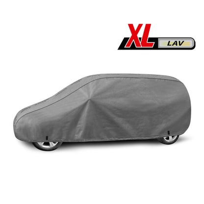 Husă pentru mașină Kegel Mobile mărimea XL gri pentru VAN 443-463 cm