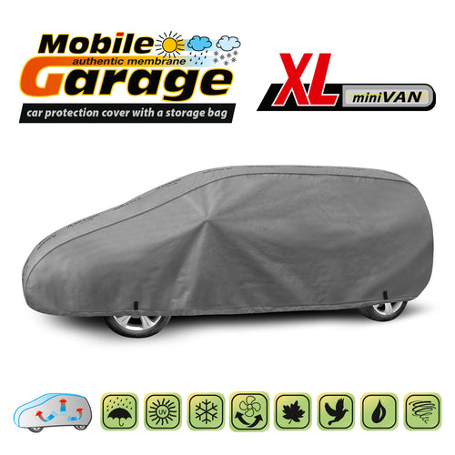 Husă pentru mașină Kegel Mobile mărimea XL gri pentru Minivan 450-485 cm