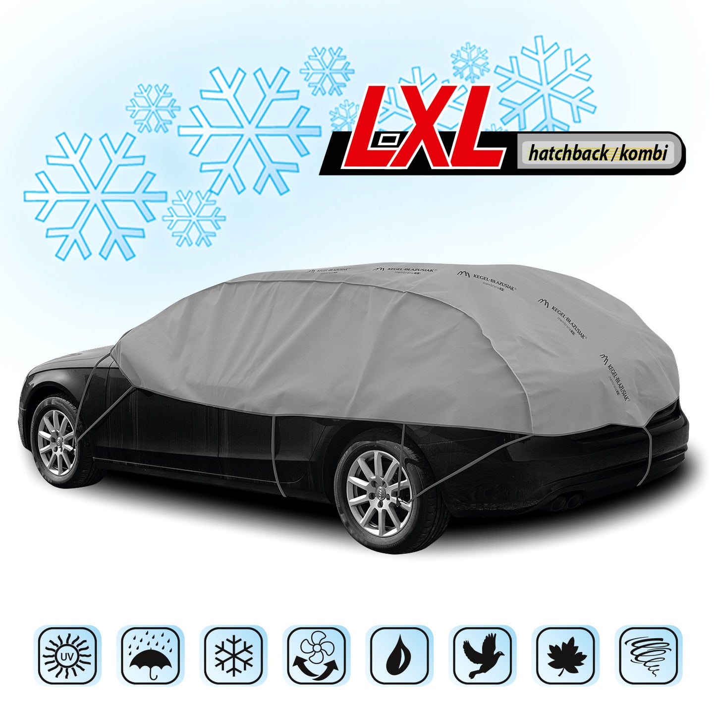 Husă Kegel Optimal L-XL pentru plafon și geamuri – hatchback/combi