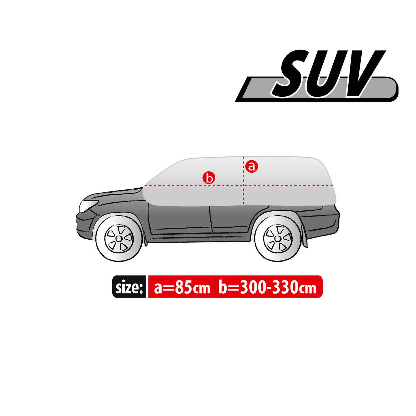 Husă Kegel Optimal pentru plafon și geamuri – SUV/Jeep